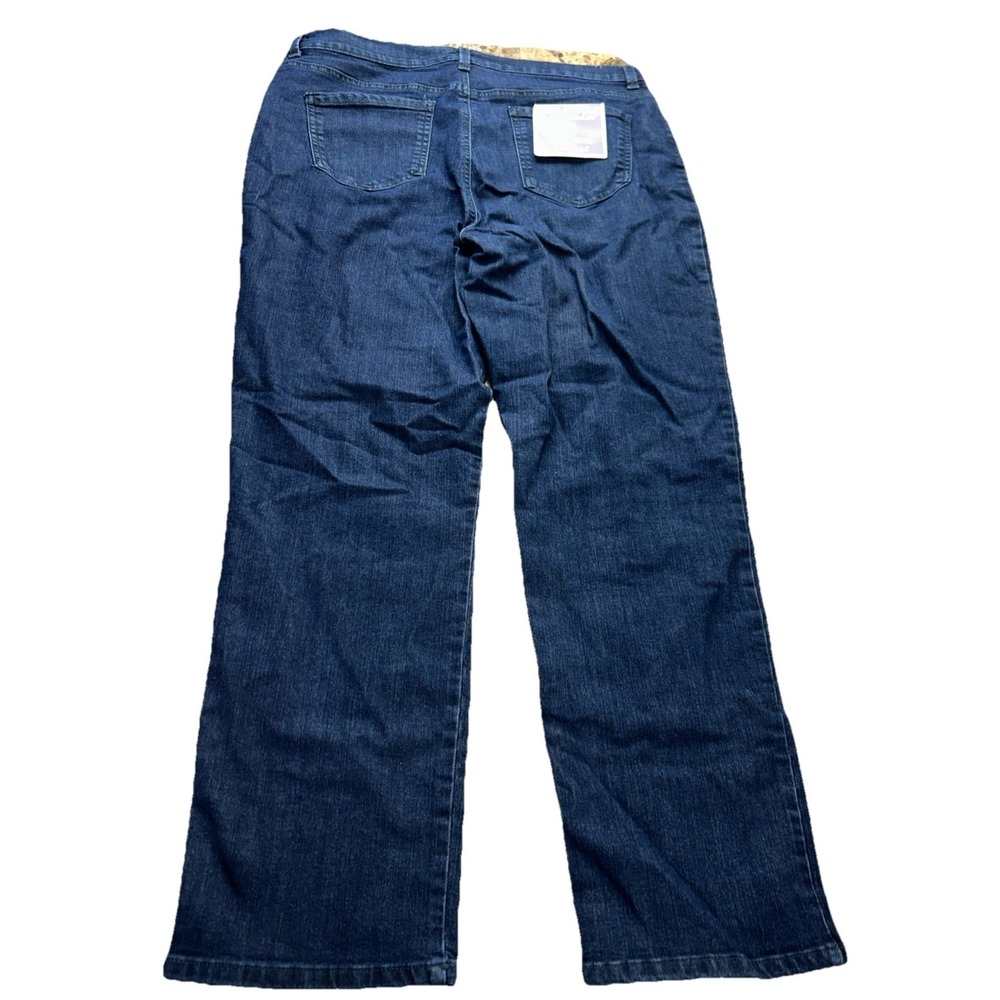 Amanda women's Jeans Supreme‎ Strech 18 34x30 Gloria Vanderbilt Blue